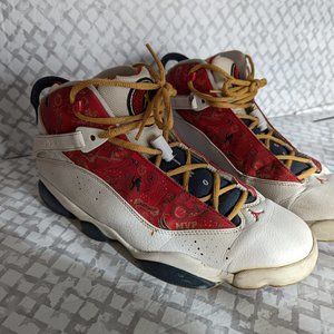 Air Jordan 6 Rings Championship Pack Shoe Red 10.5